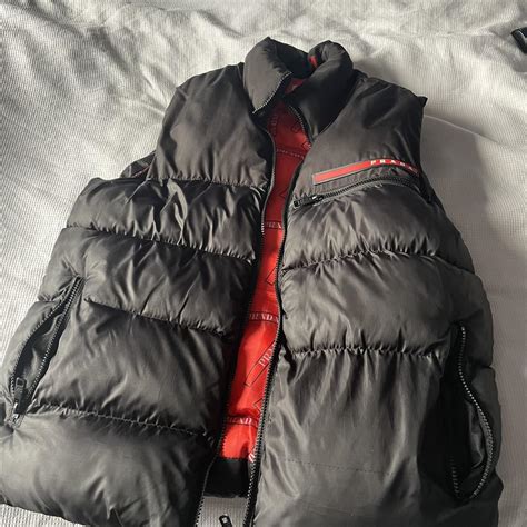 prada gilet ebay|prada body warmer.